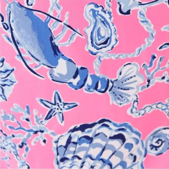 NWT Lilly Pulitzer UPF 50 Luxletic Westley Active Dress Rousseau Barefoot Pink S - Picture 8 of 9